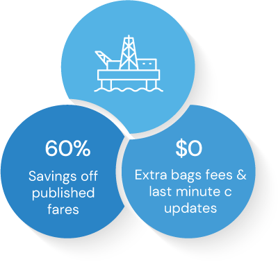 Utilize exclusive energy fares and flexible changes Utilize exclusive energy fares and flexible changes